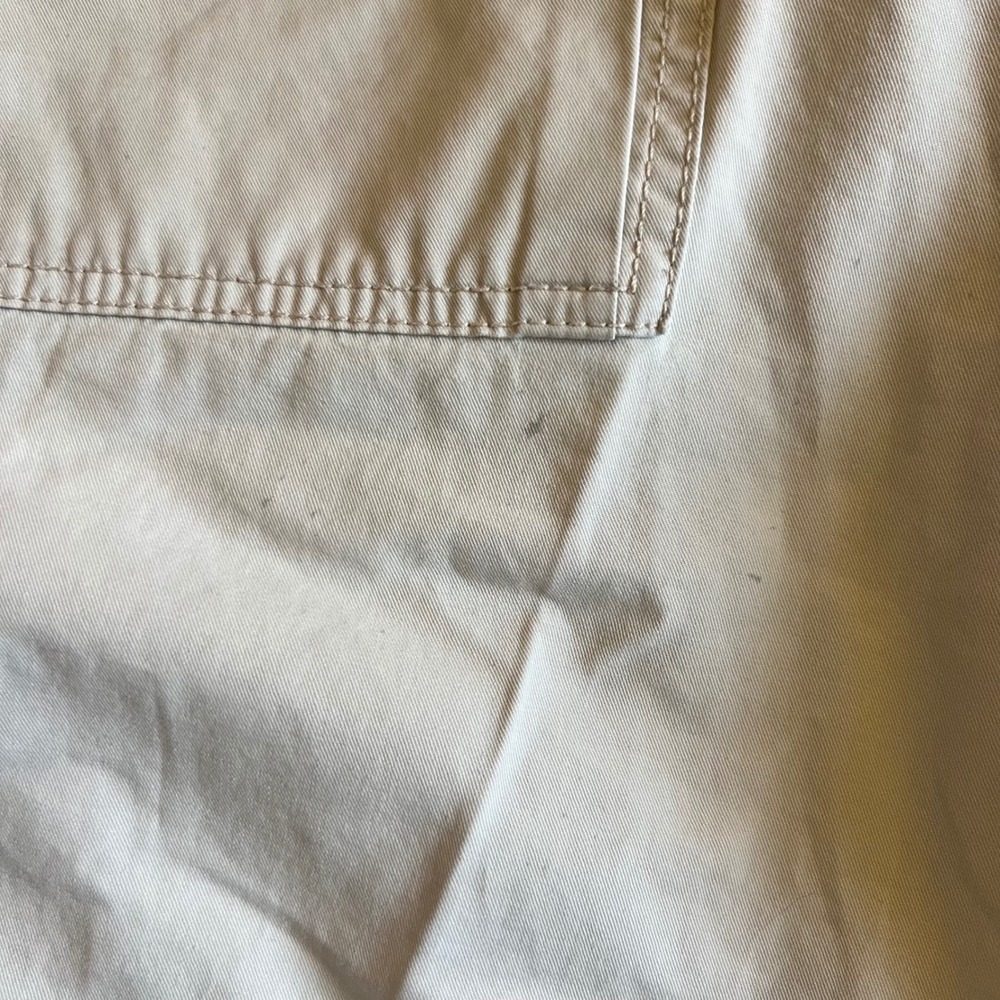 Napapijri Geographic Mens Khaki Beige Cargo Shorts Pockets Casual Size 36 0589 - Picture 8 of 8